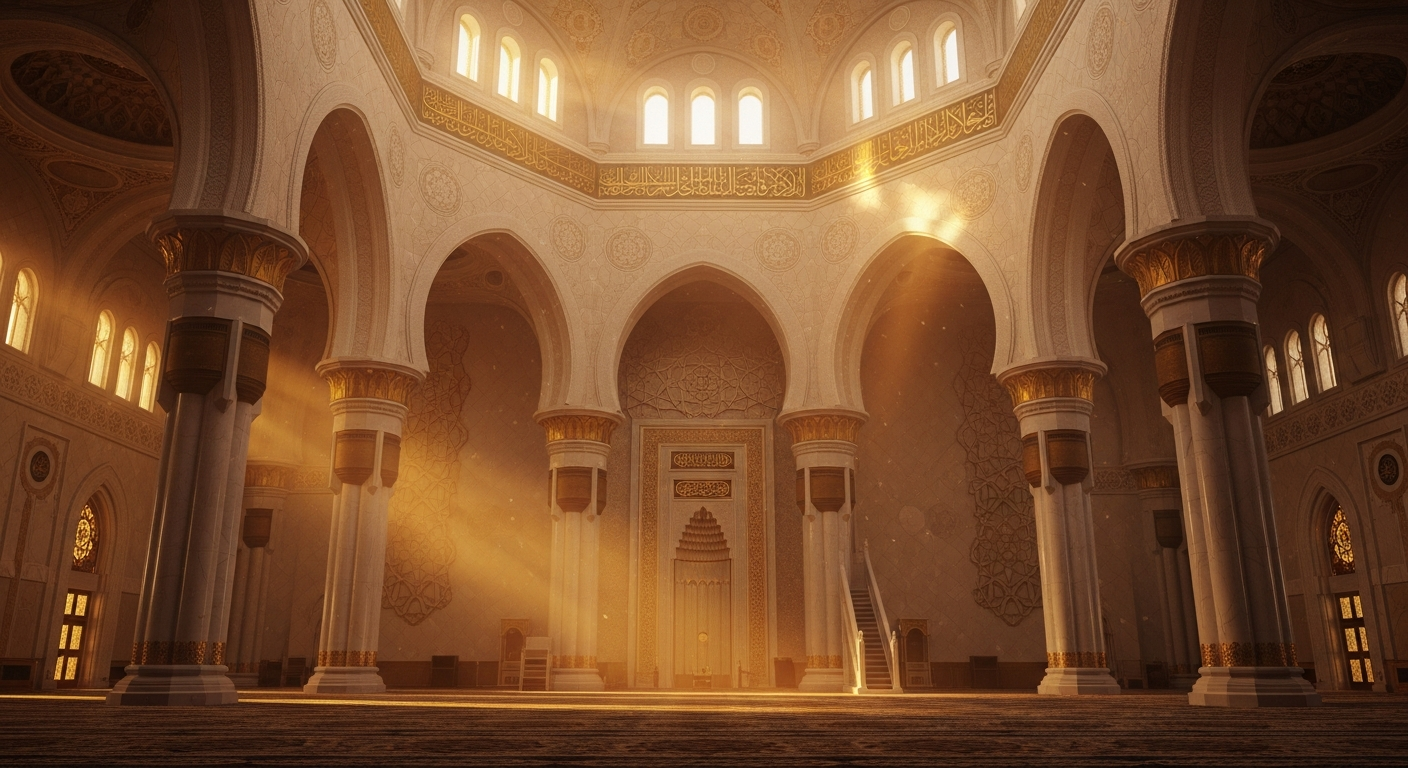 Luxury Islamic mosque